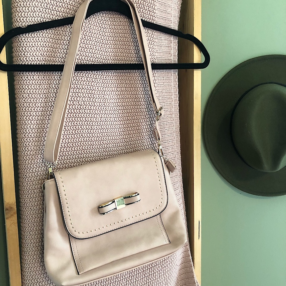 Ivy London Blush Crossbody Bag